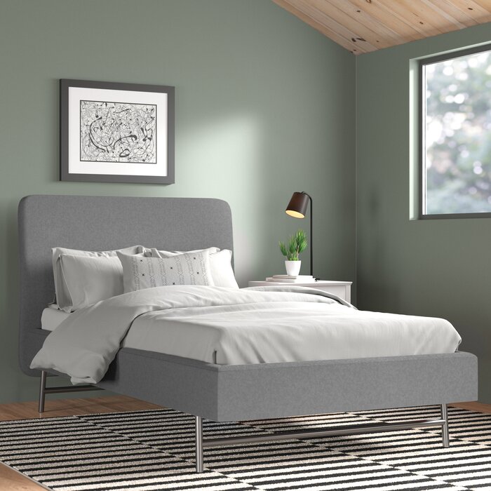 Upholstered Platform Bed & Reviews | AllModern